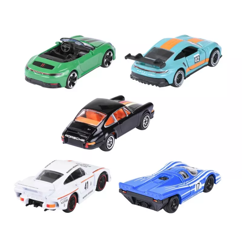 Vehículo Porsche set de regalo de 5 piezas