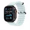Apple correa Ocean 49mm azul hielo – acabado titanio negro