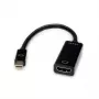 Value 12.99.3143 Adaptador de cable de vídeo Mini DisplayPort HDMI Tipo A (estándar) Negro (12.99.3143)