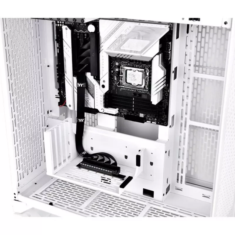 Thermaltake cable riser PCI-E 4.0 doble de 90 grados, 40 cm, negro