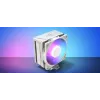 Disipador de CPU por aire MODECOM Volcano 0C T721 ARGB 120 blanco, single-tower, ventilador de 120 mm