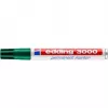 Rotulador permanente Edding 3000 verde 10 unidades