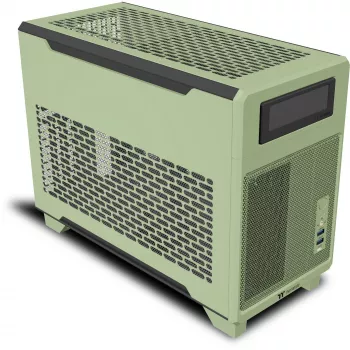 Caja de PC Thermaltake TR100 Mini Tower verde
