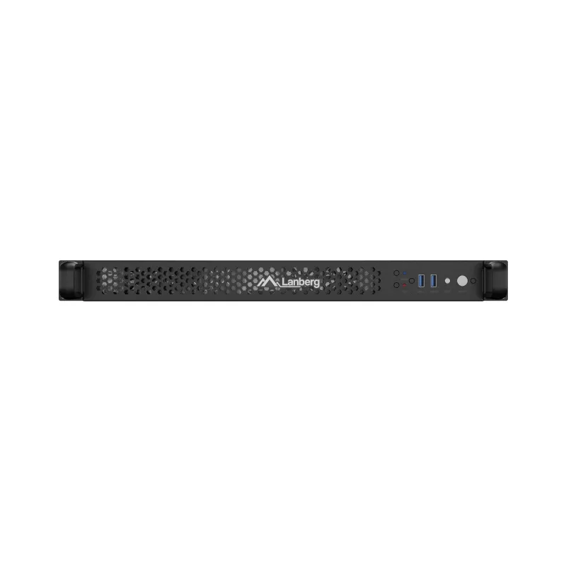 Carcasa rack Lanberg SC01-3001-10B 1U negra 4 ventiladores
