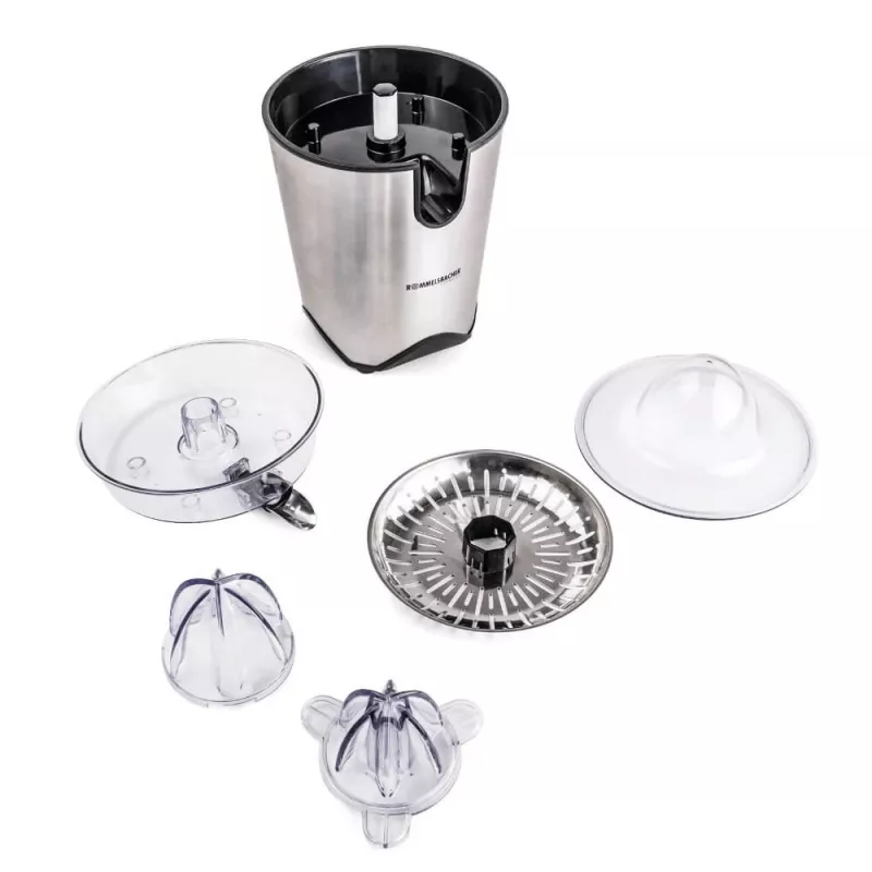 ROMMELSBACHER ZP 60/E, negro, acero inoxidable, 100 W, 220 - 240 V, 50 / 60 Hz, 16 cm, 255 mm