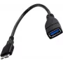 ALLNET USB_3.0_OTG_MICRO_ADAPTER 0,15 m USB A Micro-USB B conector macho-macho negro cable USB (USB_3.0_OTG_micro_adapter)