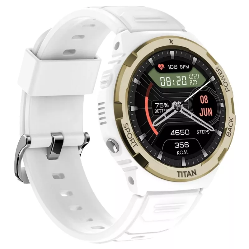 Smartwatch MAXCOM FW100 Titan Valkiria blanco