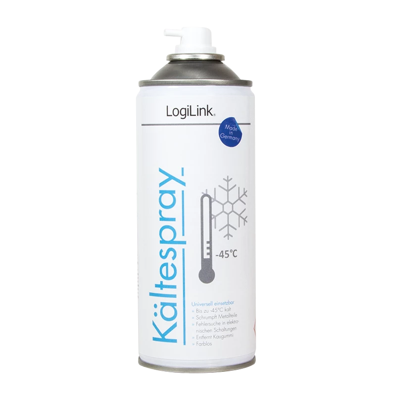 Spray frío LogiLink RP0014 para electrónica, 400 ml