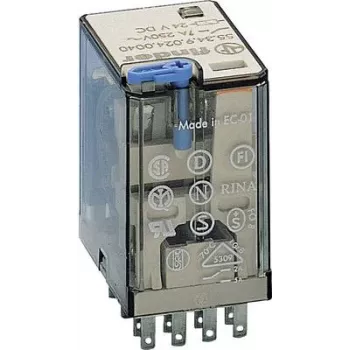 Relé industrial miniaturizado plug-in FINDER S.p.A. 55.34.9.024.5090 (553490245090)