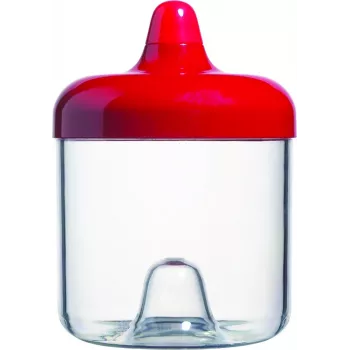 Bidón ViceVersa 0,75 l rojo - Recipiente portátil para líquidos ViceVersa, 0,75 litros