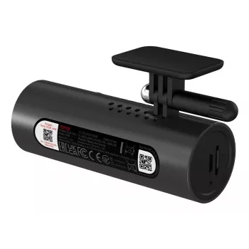 Dashcam 70mai M200, 1080p Full HD 1920×1080, H.265, 60 fps, batería 300 mAh, Wi-Fi, microSD hasta 128 GB, apertura f/1.8, negra