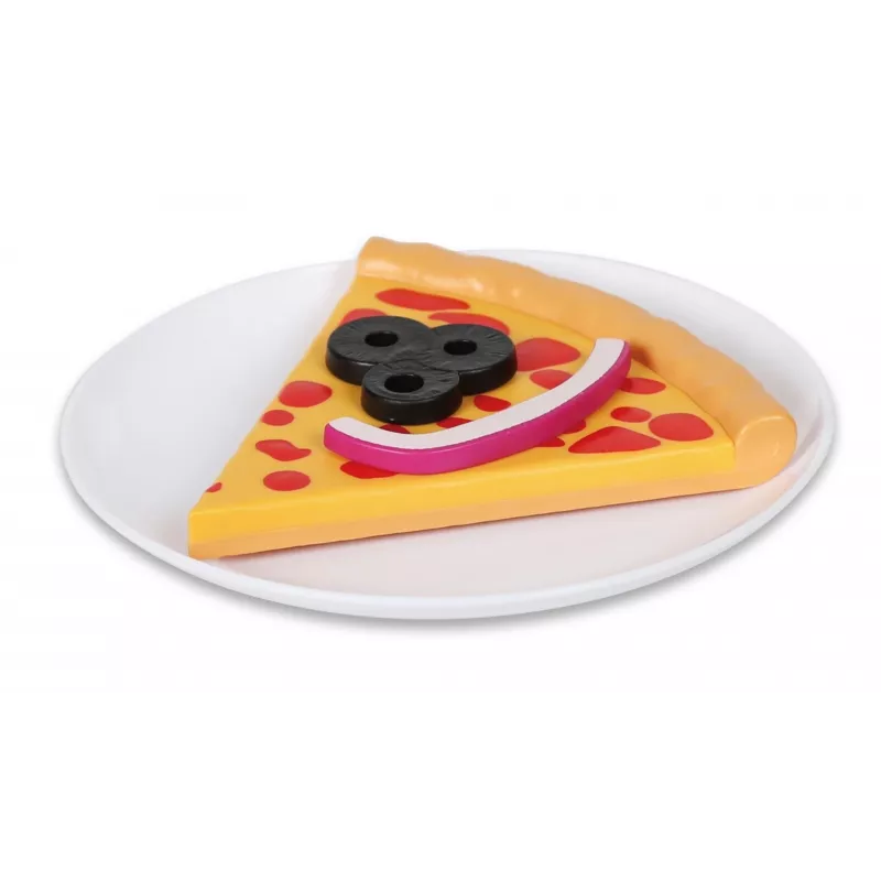 Set de pizza magnético, MALIK MalBlo Magnetic, juguete de alimentos de juego de rol, piezas magnéticas