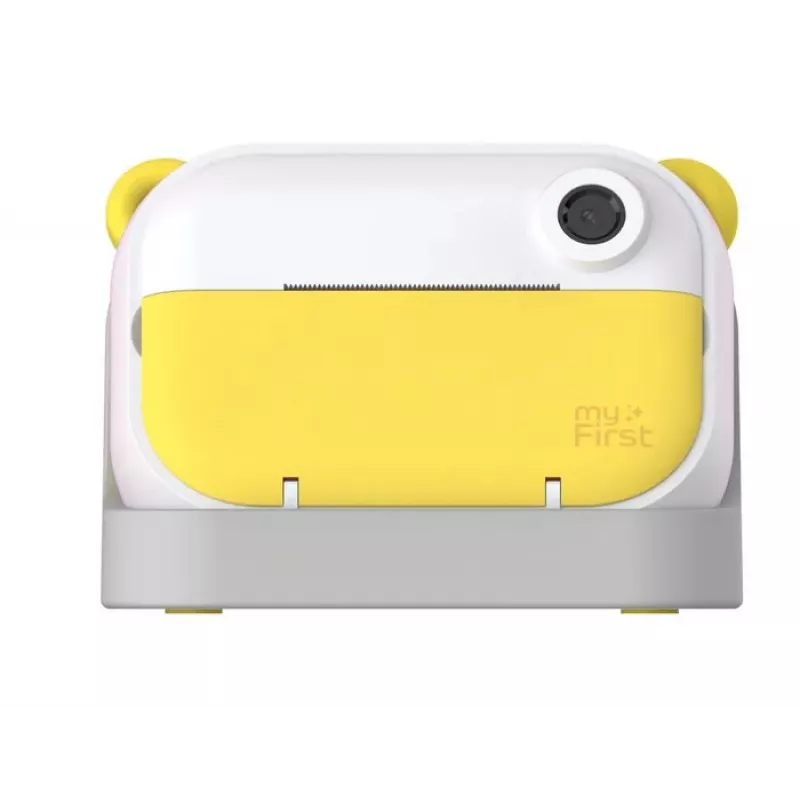 myFirst Camera Insta Wi FC2402SA-YW01 cámara instantánea para niños con impresora, pantalla IPS de 2,4″, doble objetivo de 12 MP, amarilla