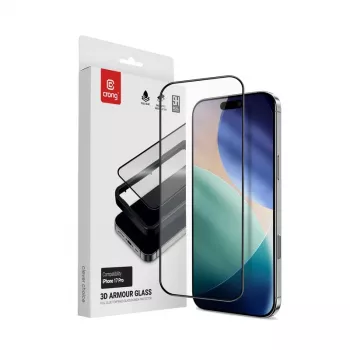 Marco de montaje para protector de pantalla de cristal templado – Crong – para iPhone 17 Pro