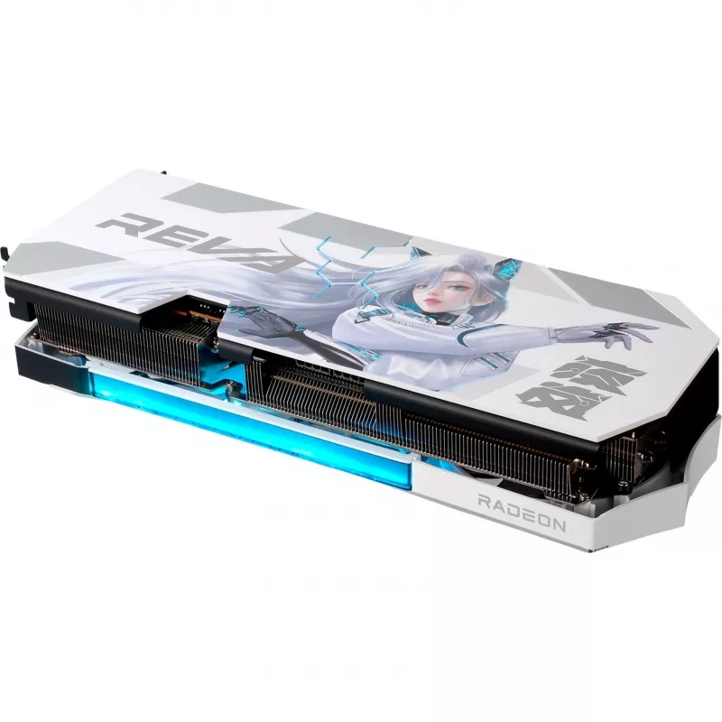 Tarjeta gráfica power color Hellhound RX 9070 XT 16GB OC (RX9070XT 16G-L/OC/REVA)