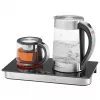 ProfiCook PC-TKS 1056 hervidor 1,7 L negro, acero inoxidable, transparente