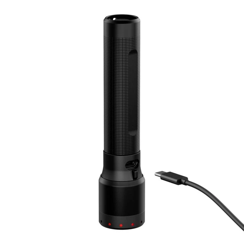 Ledlenser P7R 503111 linterna LED recargable 1200 lm, 80 h, negra