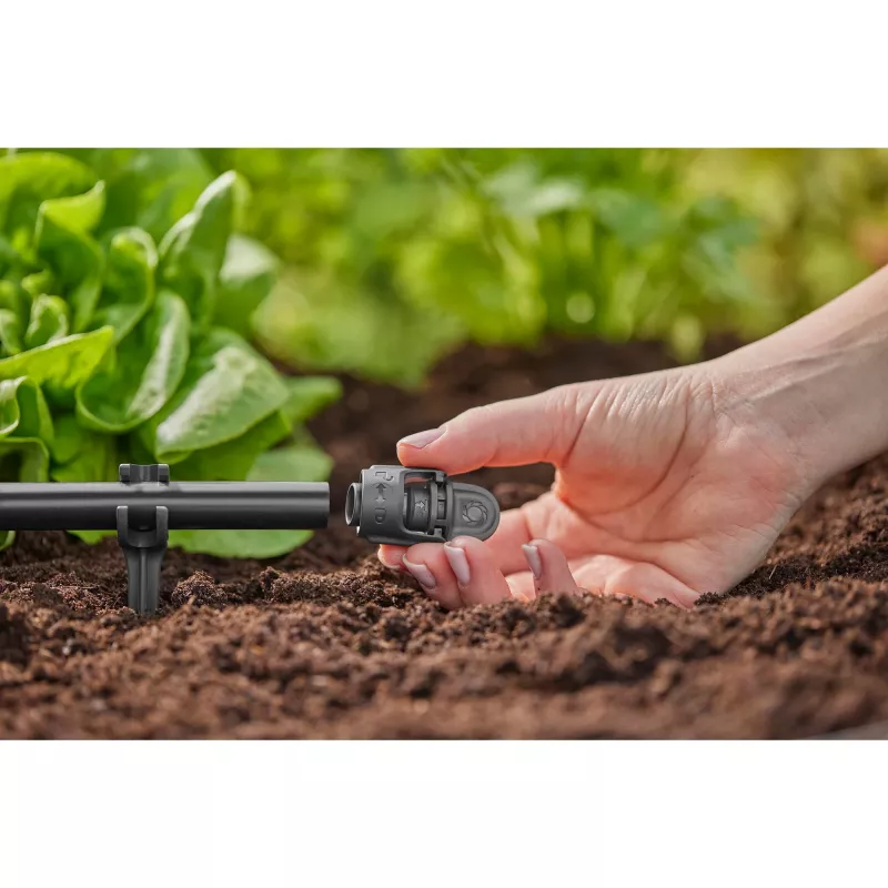 Tapón de tubo Gardena 13205-20 plástico para sistema de riego por goteo
