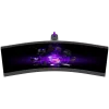LORGAR 34MP1, Monitor gaming UWQHD MiniLED Pro, 34'' (3440*1440) Monitor curvo VA, negro/gris lechoso