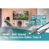 Cable de fibra óptica híbrido HDMI AOC Digitus AK-330126-300-S