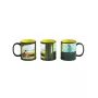 Taza Heat Reveal Good Loot Cyberpunk 2077 Game Art Chronicles - V & Edward Hopper 450 ml negra, amarilla