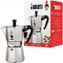 Bialetti Moka Express Cafetera moka 0.55 L Negro, Plata