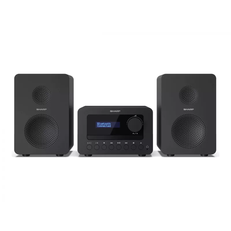 Microcadena Hi-Fi Sharp TOKYO FM | XL-B514(BK) | AUX in | Bluetooth | Reproductor de CD | Radio FM