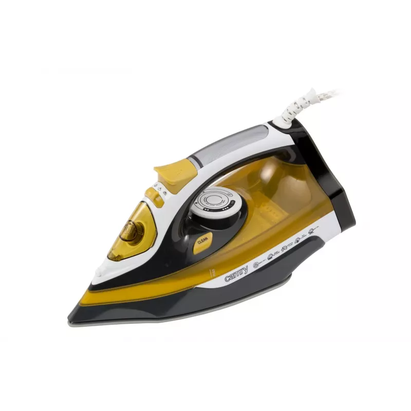Plancha Camry CR 5029 plancha de vapor negra, amarilla 2400 W