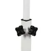 Soporte móvil para escritorio/portátil Maclean, blanco, altura ajustable 59-89 cm, máx. 30 kg, MC-121 W