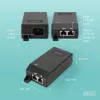 Inyector PoE+ Gigabit Ethernet Digitus 802.3at 30 W Negro