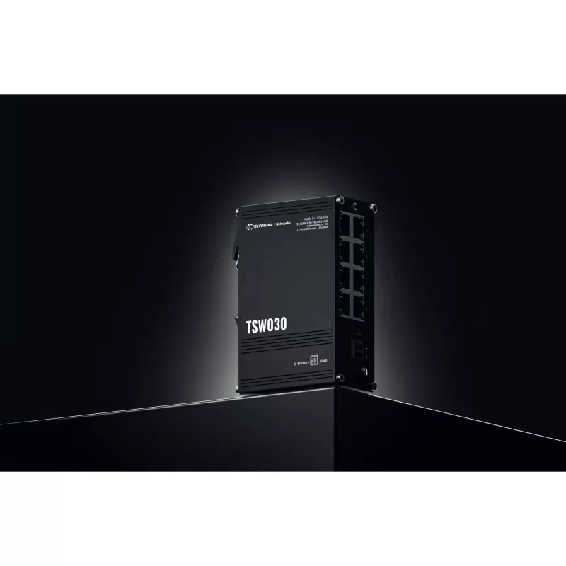 Teltonika TSW, Switch Ethernet industrial de 8 puertos no gestionado