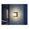 Lámpara de pared exterior Steinel L 845 SC, LED no reemplazable 9 W, antracita, aluminio/plástico, 160°/5 m