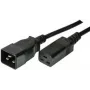 Cable de alimentación ShiverPeaks BS60016 2,5 m IEC C20 IEC C19