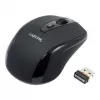 LogiLink Ratón óptico inalámbrico 2,4 GHz Mini - Ratón - óptico - 3 botones - inalámbrico - 2,4 GHz - receptor inalámbrico (USB) - Negro (ID0031)