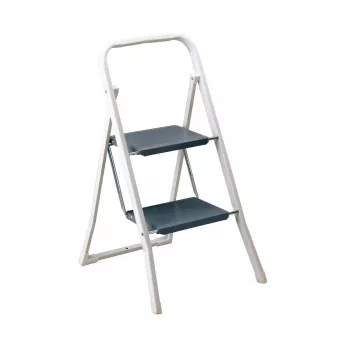 Escalera de peldaños RAYEN 0135 – 2 peldaños, ligera, portátil