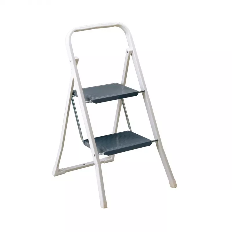 Escalera de peldaños RAYEN 0135 – 2 peldaños, ligera, portátil