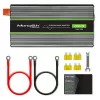 Inversor para coche Qoltec Monolith 2000 W Negro 24 V
