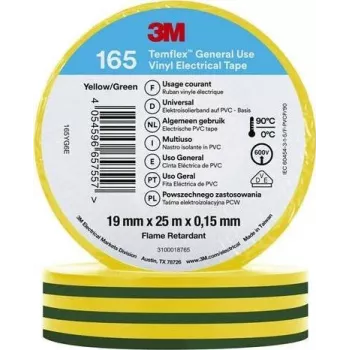 Cinta aislante 3M 165YG6E 1 ud.