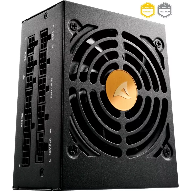 Fuente de alimentación Sharkoon Rebel P20 SFX 850 W 24-Pin ATX negra