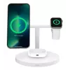 Belkin BoostCharge Pro auriculares, smartphone, smartwatch Blanco USB Carga inalámbrica Carga rápida Interior