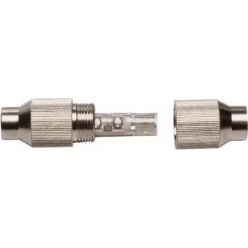 Conector coaxial Renkforce 0410320 conector metálico para antena-TV-red
