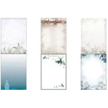 Papel de carta sigel Cozy Christmas DP601 A4 90 g/m² 25 hojas papel decorativo