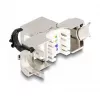 Módulo Keystone DeLOCK RJ45 hembra a LSA Cat.6A STP con clip de bloqueo