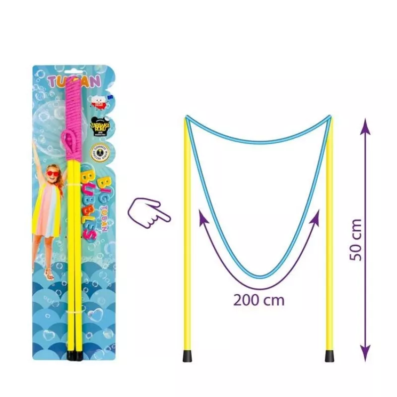 Cuerda para pompas de jabón grandes 50 cm