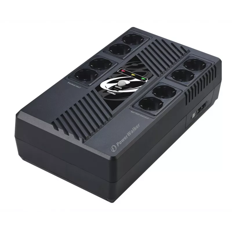 PowerWalker VI 1000 MS FR line-interactive 1000 VA 600 W 8 salidas AC
