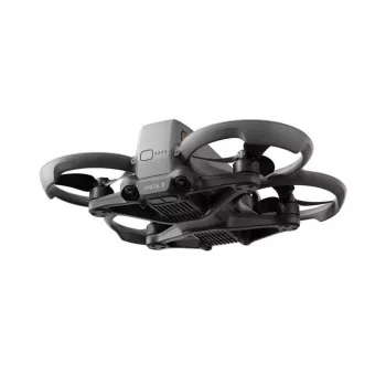 Dron DJI Avata 2 — alcance máximo 13.000 m, velocidad máxima 27 m/s, 4 rotores, Negro (sin gafas ni mando)