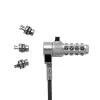Candado de cable DICOTA D31717 negro 2 m