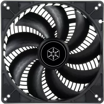 Ventilador de caja SilverStone SST-AP184i-PRO 180 mm negro