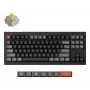 Teclado mecánico Keychron V3 Ultra 8K — con cable y Bluetooth, distribución QWERTY, RGB LED, negro