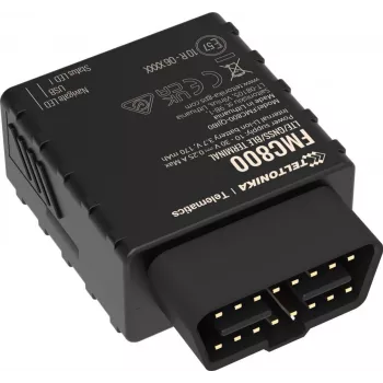 Rastreador GPS para vehículo TELTONIKA FMC800 LTE con CAN, entradas digitales y soporte RS232/RS485